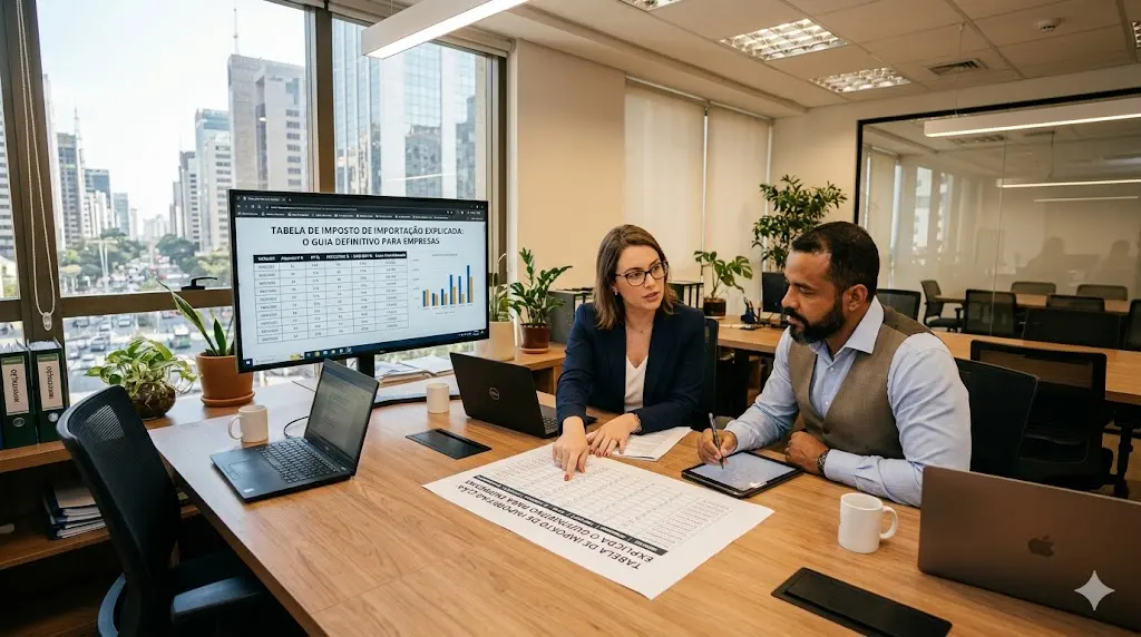 Tabela de imposto de importação